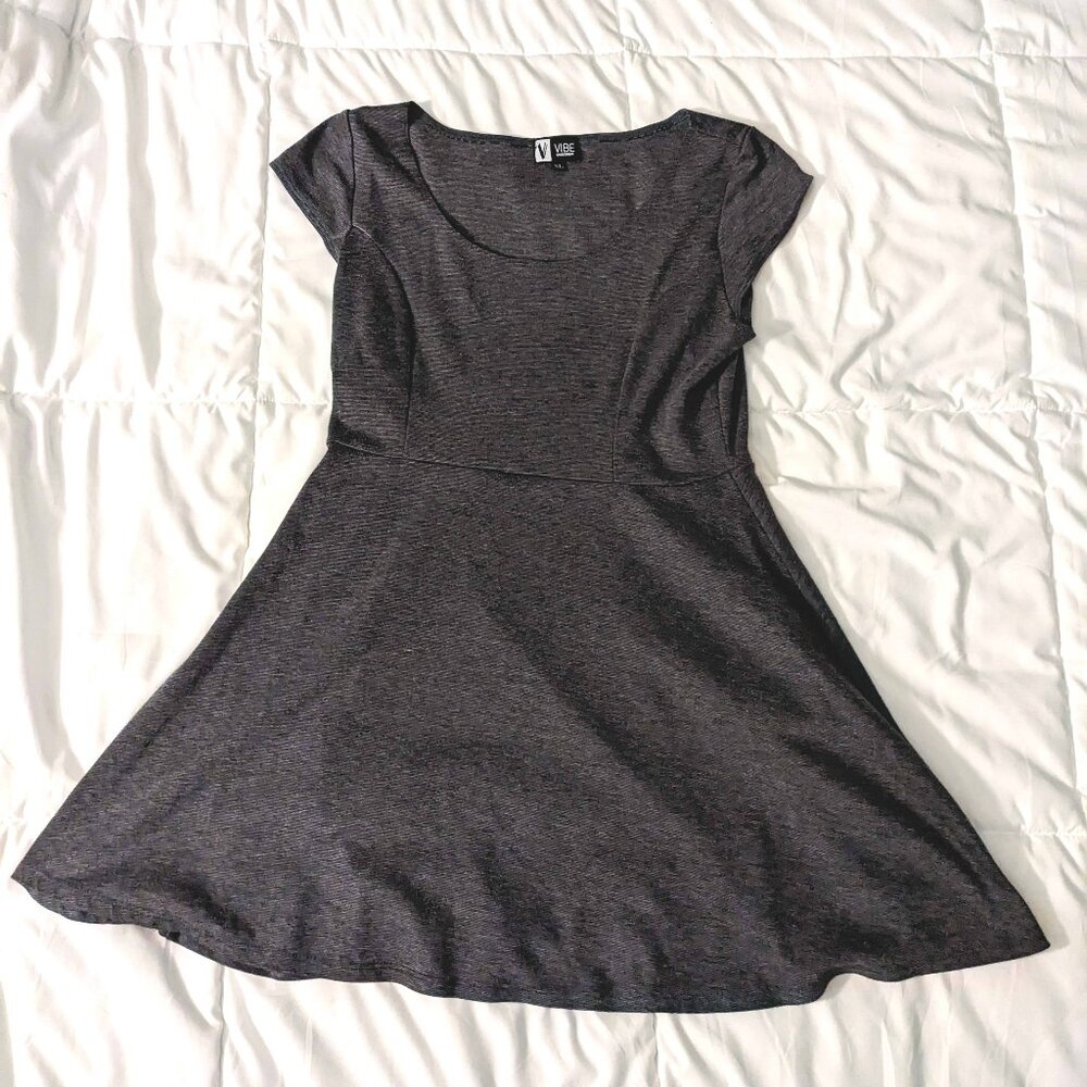 Vibe Sportswear Heather Grey Sporty Dress, XL